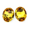 Potomac Crystal Oval Stones - Topaz 13x18mm | Pack of