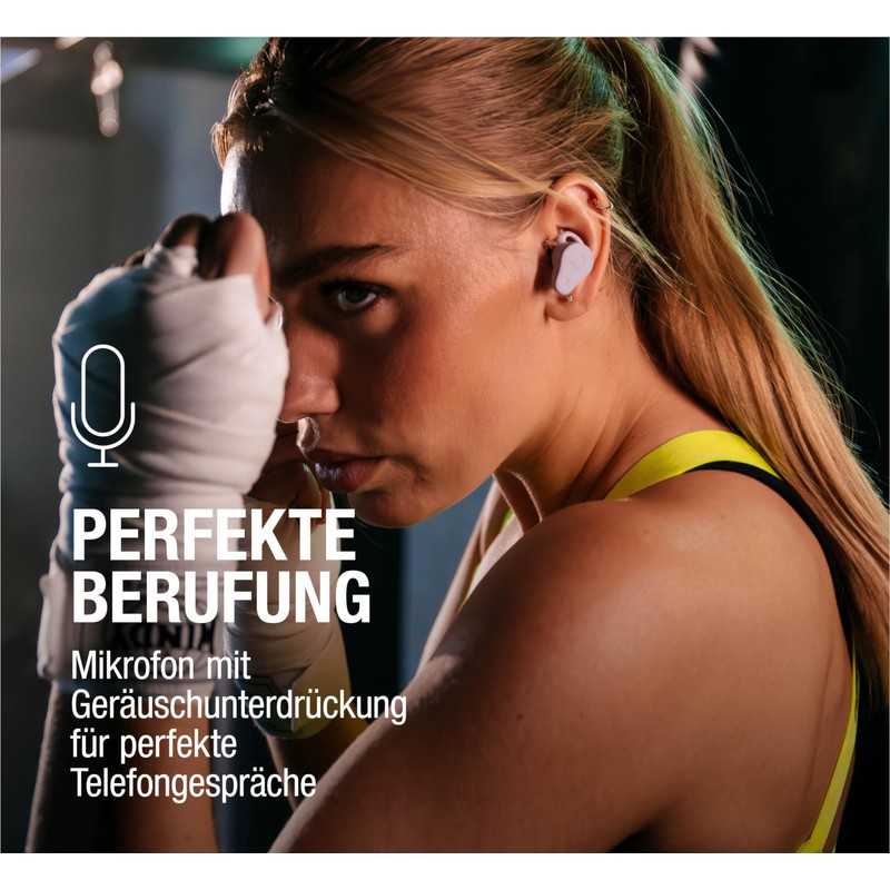 Fresh 'n Rebel Twins Rush, Bluetooth Headphones Sport In-Ear with