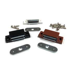 Single Magnetic Catch in Brown - 10 Pack