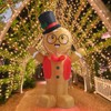 Valentines Day Inflatable Decoration with LED Lights Cute Boy Shape