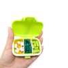 Honbay 2PCS Vitamin Organizer Box Portable Small Pill Case with