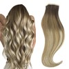 HOTBANANA Tape in Hair Extensions, 16 Inch 20pcs 50g Ombre