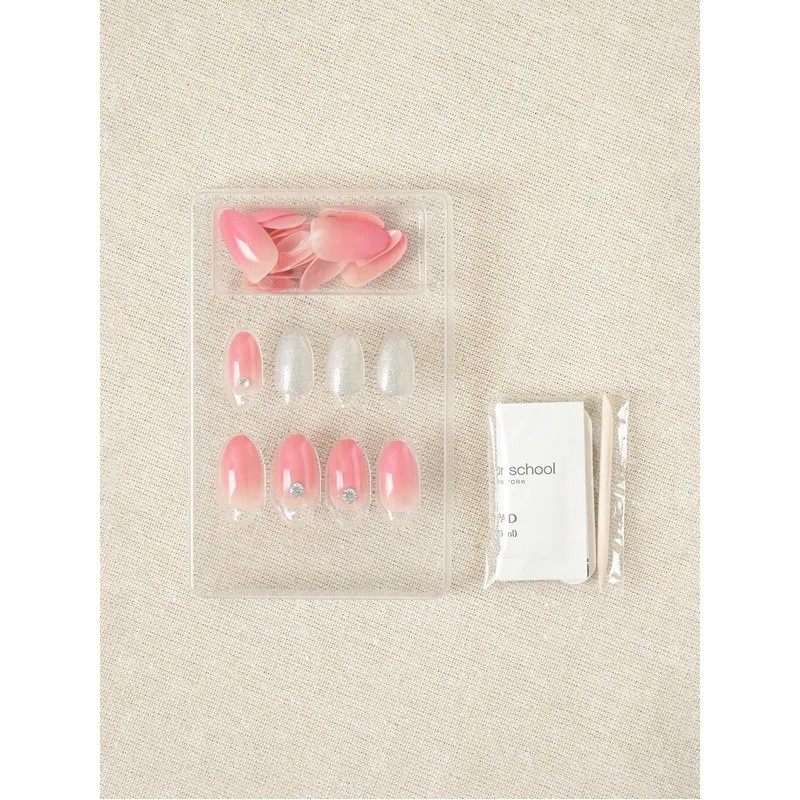 DAISO Too Cool For School Real Wear Nail Tips Stiletto