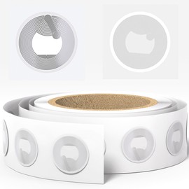 500 PCS NFC Tags Sticker with NTAG215 Blank Chips NFC Stickers Adhesive Labels NFC Tags Rewritable 504 Bytes Memory Compatible with NFC-Enabled Smartphones (NTAG215-500PCS)