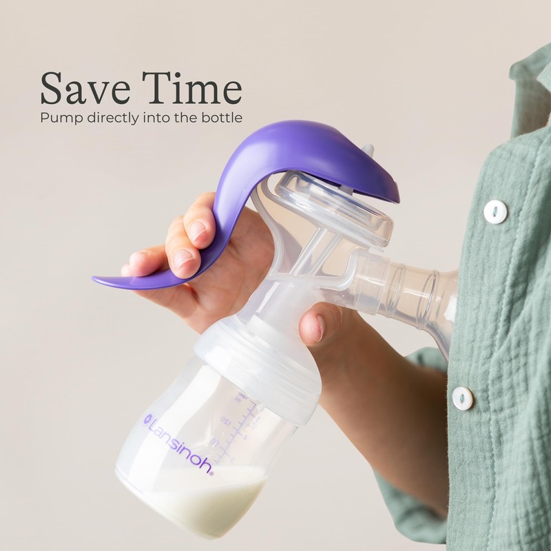 Lansinoh Breastmilk Storage Bottles | 4-Pack 5oz BPA & BPS-Free