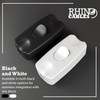 rhinocables In-Line Rocker Switch 2 Amp 2 Core Flex Cable