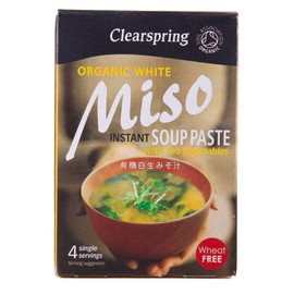 Clearspring | Org Instant White Miso Paste | 7 x 60g