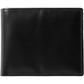 O'Hare Bags Genuine Leather Wallet for Men, RFID Blocking, Cowhide Leather, Vegetable Tanned, Slim, Extra Capacity, Extra Strong Stitching,, Black, 3.5" x 4.3", Removable Id Insert