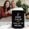 Hard Rock Heavy Metal Music Keep Calm and Turn Up