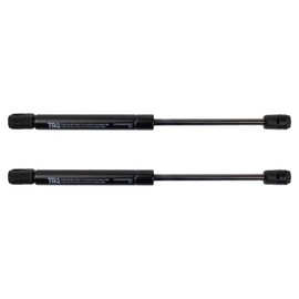 TRQ Driver & Passenger Side Trunk Lid Lift Support Shock Strut Set Compatible with 1995-2000 Ford Contour Mercury Mystique