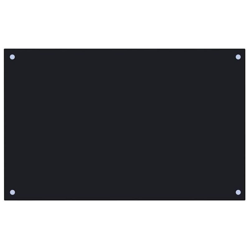 vidaXL Kitchen Backsplash - Heat and Scratch-Resistant Tempered Glass Wall