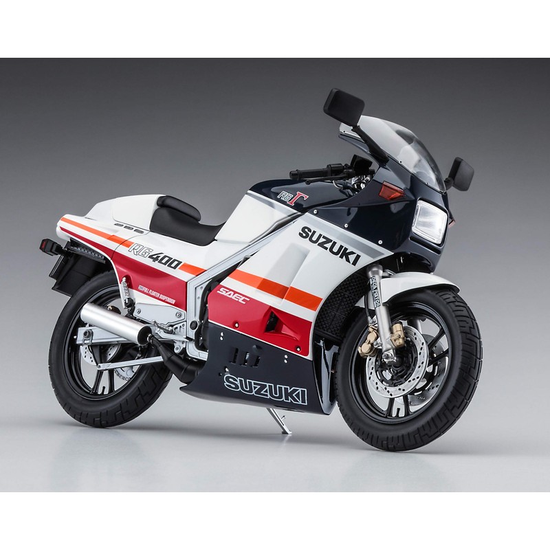 Hasegawa 21732 1/12 Suzuki RG400 Gamma Early Model, Red/White Color,