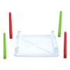 Kit 4 Mesas Didáctica Infantil Con Portavasos Mesa De Juegos
