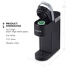 Keurig K-Mini Single Serve K-Cup Pod Coffee Maker, 6 to