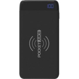 Tzumi - PocketJuice Wireless 4,000 mAh Portable Charger for Most USB-Enabled Dev