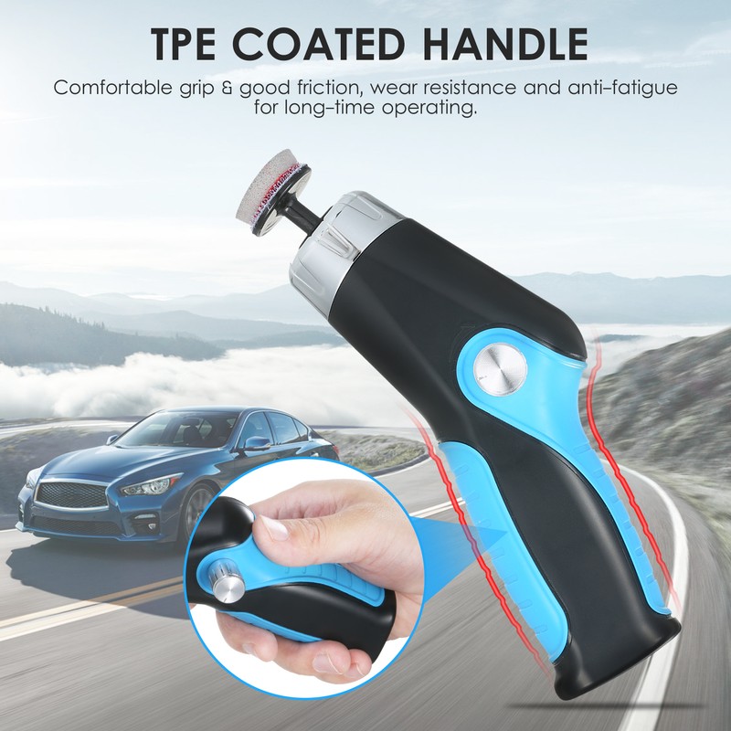 60W Mini Polishing Machine with USB Charging Cable 8500RPM Variable