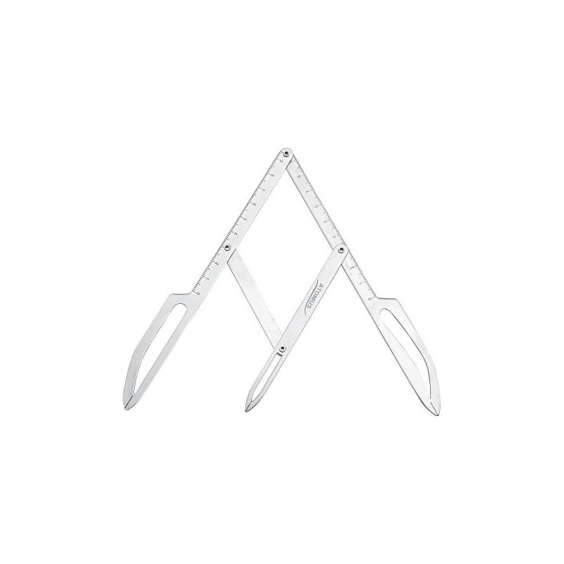 ATOMUS Eyebrow Stencil Positioning DIY Ruler Calipers Microblading Supplies Shaper