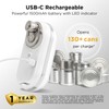Kitchen Mama Mini Plus Rechargeable Electric Can Opener: USB-C Charging,