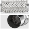 DNA MOTORING Exhaust Flex Pipe, 2.25" x 6" x 10"