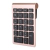 V BESTLIFE Teclado numérico, 22 Teclas 2.4G Mini Teclado ergonómico