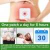Natural Wormwood Belly Patch Set - 90 Pcs Moxibustion &