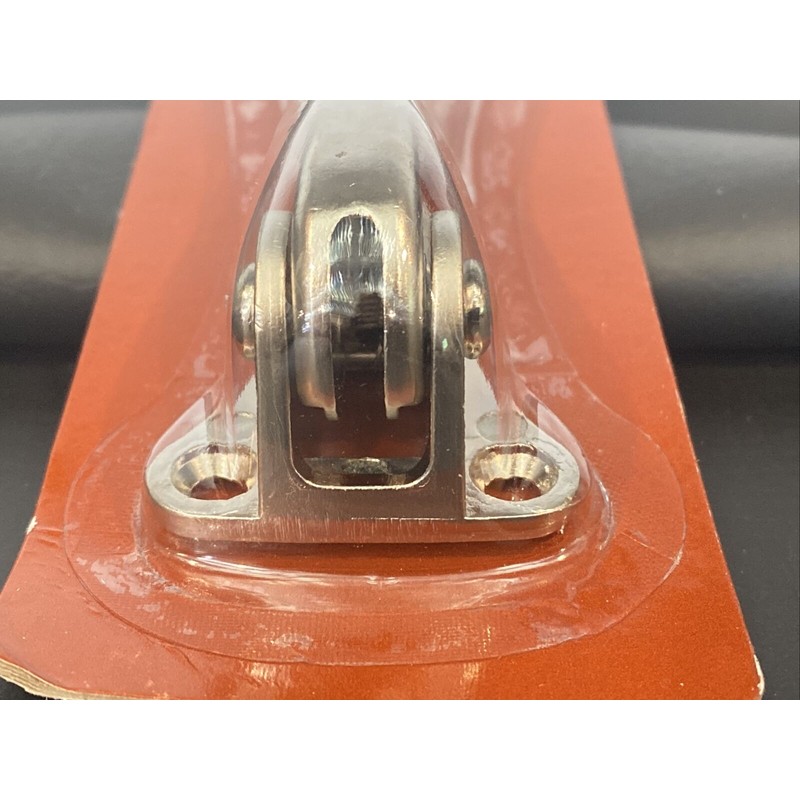 Reliabilt Satin Nickel Step-Release Kick Down Door Stop Rubber Shoe
