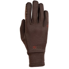 Roeckl Sports Winter Gloves Warwick Unisex Riding Gloves, Leisure Gloves, brown, 7.5