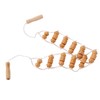 Massage Roller Back, Massager Back Massager with Wooden Handle Roller,