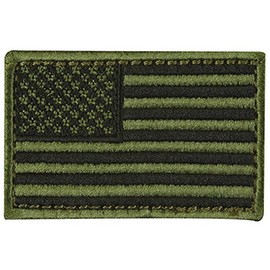 US Flag Patch (OD Green)
