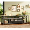 Huuger TV Stand for 65 70 Inch TV, Entertainment Center