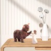 Rodeo windㅤ Highland Cow Decor Highland Cow Figurine Scottish Highland
