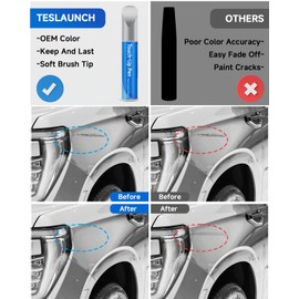 Switchblade Silver Metallic 17U/WA636R Touch Up Paint Pen Compatible with GMC– DIY Car Paint Scratch Repair Kit, Automotive Paints, Exact Color Match for Scratches, Rust & Chip Repair