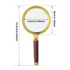 cobee 10X Reading Magnifying Glass Handheld Magnifier for Elderly Learning