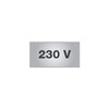 Wieland Accessory/Spare Part, W-Socket 230V Male, Length: 70 mm, Width:
