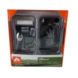 OZARK Survival Kit for Car Camping Hiking Emergency Men Women Small Compact Set5108 (Black)