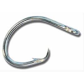 Mustad Classic 2 Extra Strong in Line Point Duratin Circle Fishing Hook | Strong for Heavy Tuna | Fewer Deep Hooks For Catch and Release, [Size 12/0,Pack 25]