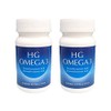 HG Omega 60 Tablets x 2 Set