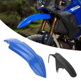FWXEOZ Motorcycle Front Fender Cover Protector High & Low Mudguard Compatible with Yamaha Tenere700 T7/ Tenere 700 Rally/Tenere 700 World Raid/Tenere 700 World Rally Motocross Accessories