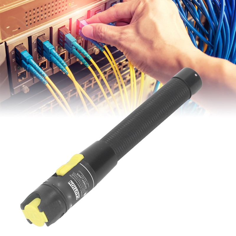 50km Fiber Optic Cable Red Light Pen Tester with FC