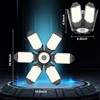 LUCORUSC Led Garage Lights 2 Pack 200W Super Bright Ceiling