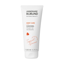 ANNEMARIE BÖRLIND BODY CARE Duschgel TROPICAL SUMMER (200 ml) - Samtiges Frische Gefühl. für ein Vitalisierendes Duscherlebnis.Tropisch Fruchtig Frischer Sommer-Duft - Vegan