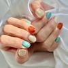 Dara Beauty 2024 November Art of the MonthPumpkin Nail❣ -