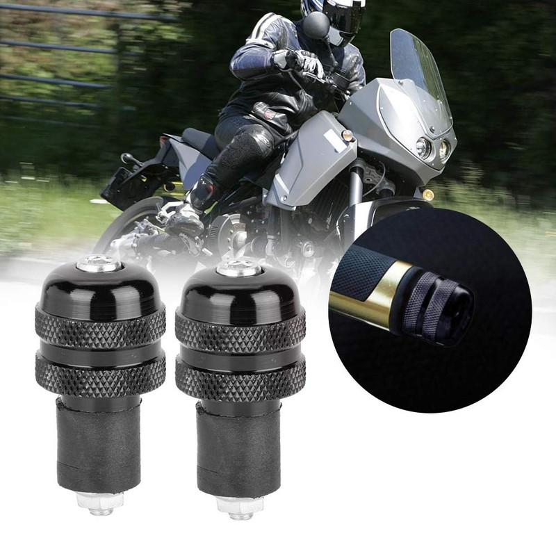 Terisass 2 x 22 mm handlebar grips handlebar end plugs