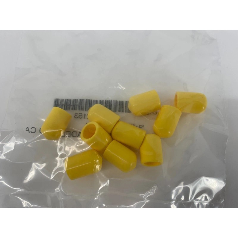 Copper B-Line SB300B 3/8"-16 Polyethylene Threaded Rod End Cap Yellow