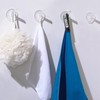 Namalu 12 Pieces Hat Hook for Wall Acrylic Hooks Clear