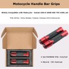 2pcs Motocycle Handlebar Grip Ends Set, Fit with S.uzuki GSXR