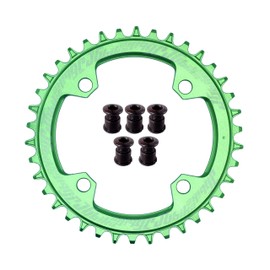 Jgbike ラウンドオーバルチェーンリング 104mm BCD chainring 30T 32T 34T 36T 38T 8 9 10 11 12スピード MTB XCトレイルe-バイクファットバイクマウンテンバイク用ナローワイドシングルチェーンリング