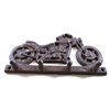 Cast Iron Motorcycle Themed Hook Rack