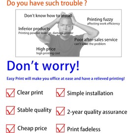 EASYPRINT Sublimation Ink Refilled Bottles Compatible for ET-2800 ET-15000 ET-2803 ET-2850 ET2400 ET2720 ET2760 ET2750 ET4800 High-Yield Inkjet Printers Heat Press Transfer on Mugs T-Shirts