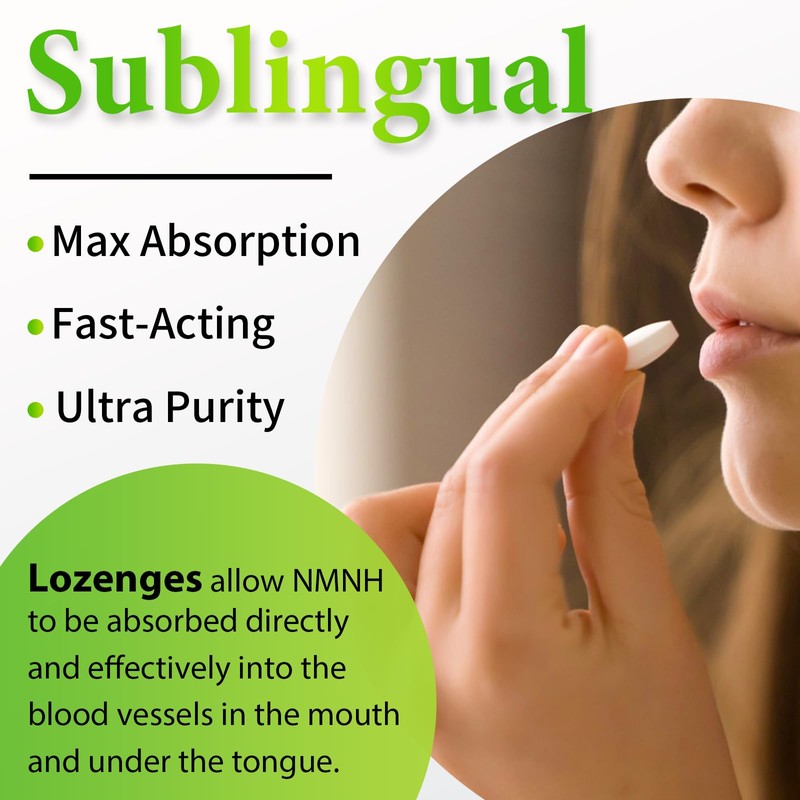 Ursinquil Sublingual NMNH 500mg (Dihydronicotinamide Mononucleotide) (480 Servings, NMNH 500mg